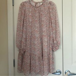 H&M Floral Gauzy Dress